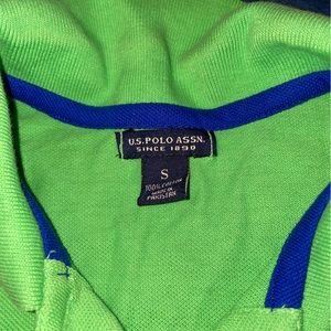 Green polo small
